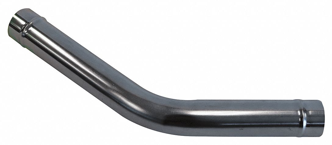 Extension Wand: Steel, For 2 in Hose Dia, 18 in Lg, 2 in Wd, 2 in Dp, 2 in Dia, Std