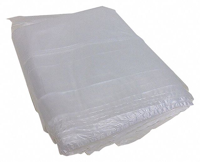 Vacuum Bag: Nilfisk, VHC200/VHW420/VHW420 IC/VHW421/VHW440/VHW440 IC, Dry, Plastic, 2-Ply