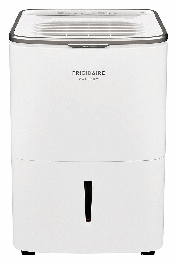 FRIGIDAIRE Dehumidifier, 50 pt Capacity/24 Hrs. @ 60% RH, 16.9 pt