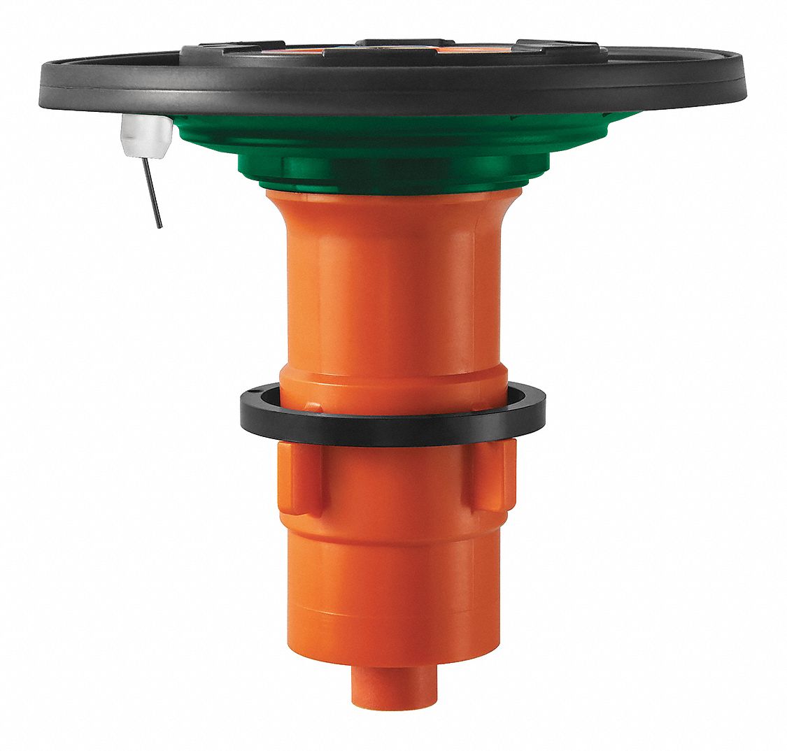 Diaphragm Assembly: Toilets, Plastic/Rubber, 1.28 gpf Gallons per Flush