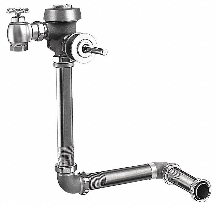 MANUAL FLUSH VALVE: SLOAN ROYAL, 1.6 GPF, 10 IN ROUGH-IN, 1½ IN SPUD COUPLING