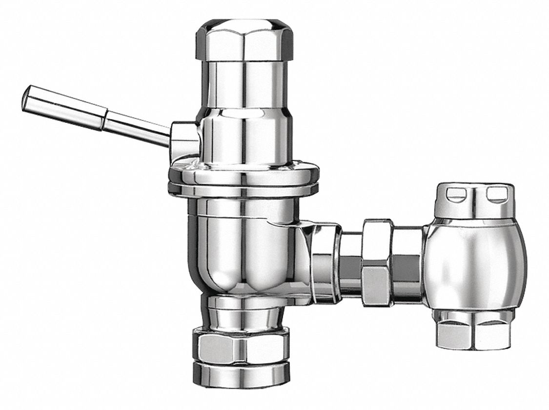 Manual Flush Valve: Dolphin®, Exposed, Top, 3.5 gpf Gallons per Flush, 11 1/2 in Rough-In