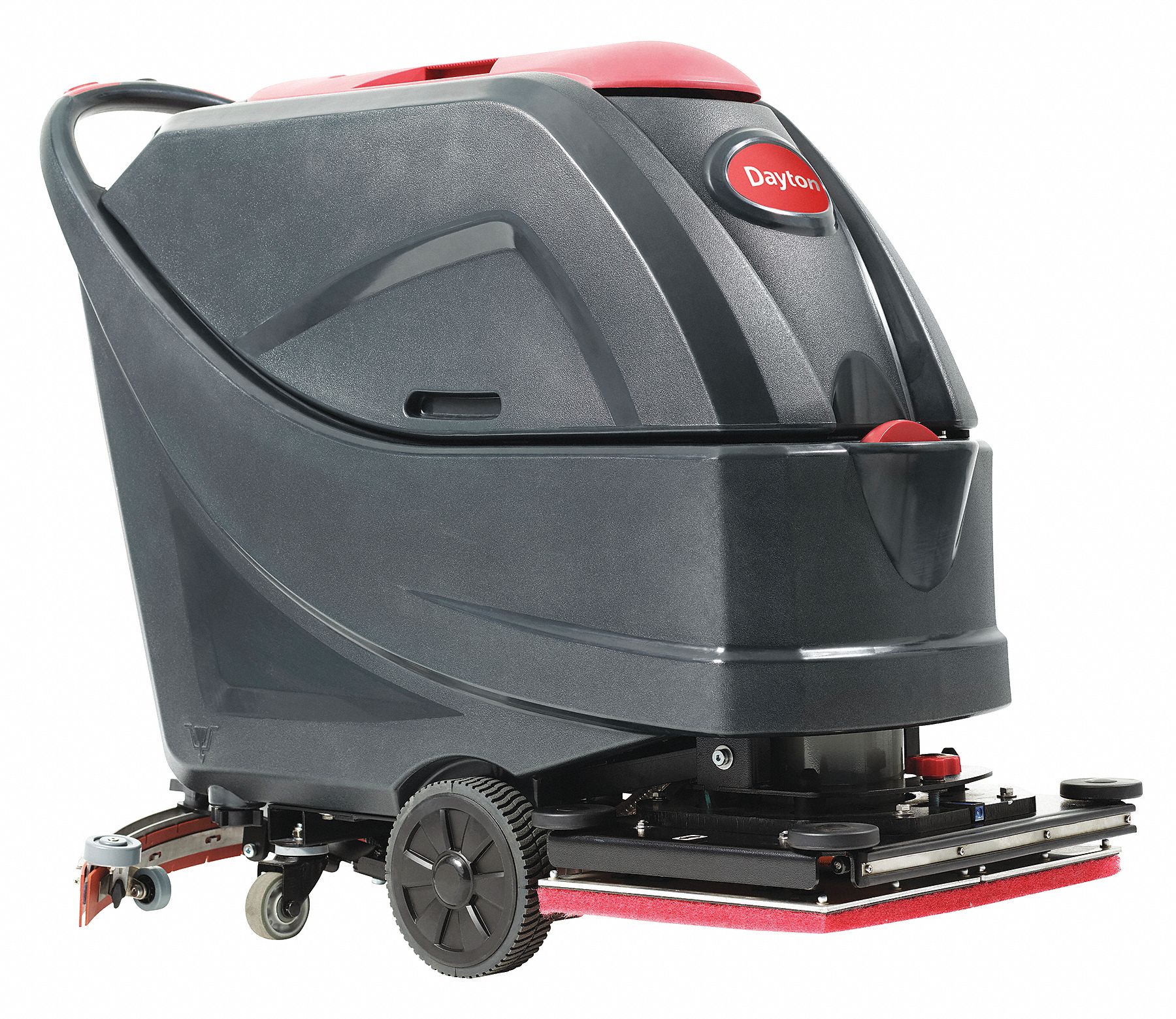 Buitenshuis Pool Afgrond DAYTON Floor Scrubber, Walk-Behind, Deck Style Orbital, 0.75 hp, 20 in  Cleaning Path, 130 Ah Battery - 55KM10|55KM10 - Grainger