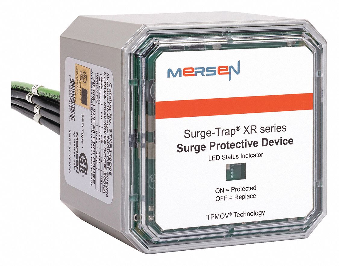 SURGE TRAP, Three Phase, 240V AC Delta, Surge Protection Device ...