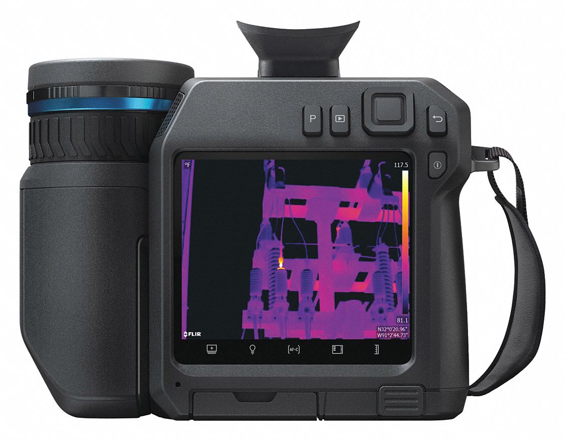 FLIR Infrared Camera, 640 x 480 Pixels, 4° to 3632° 55KR07FLIR T860