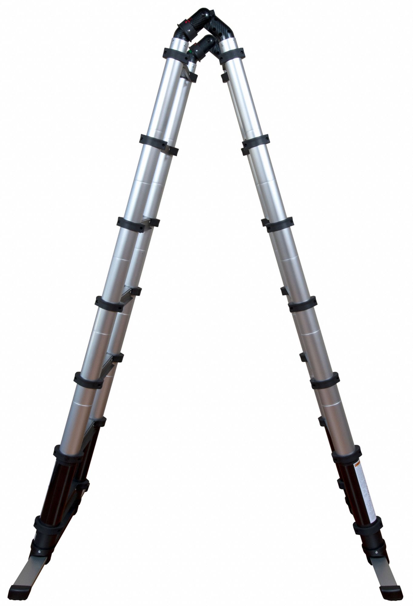 XTEND + CLIMB 14 ft Extended Ladder Height Telescoping Ladder, 300 lb