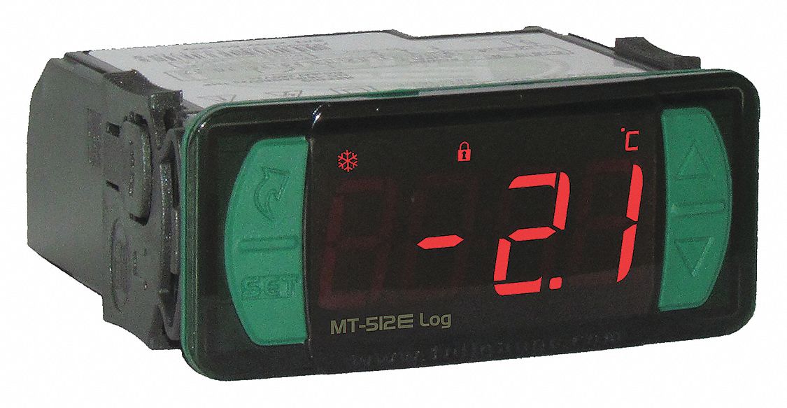 Refrigeration Control: 1 Closes on Rise/1 Opens on Rise, 115 to 230V AC, 1.5