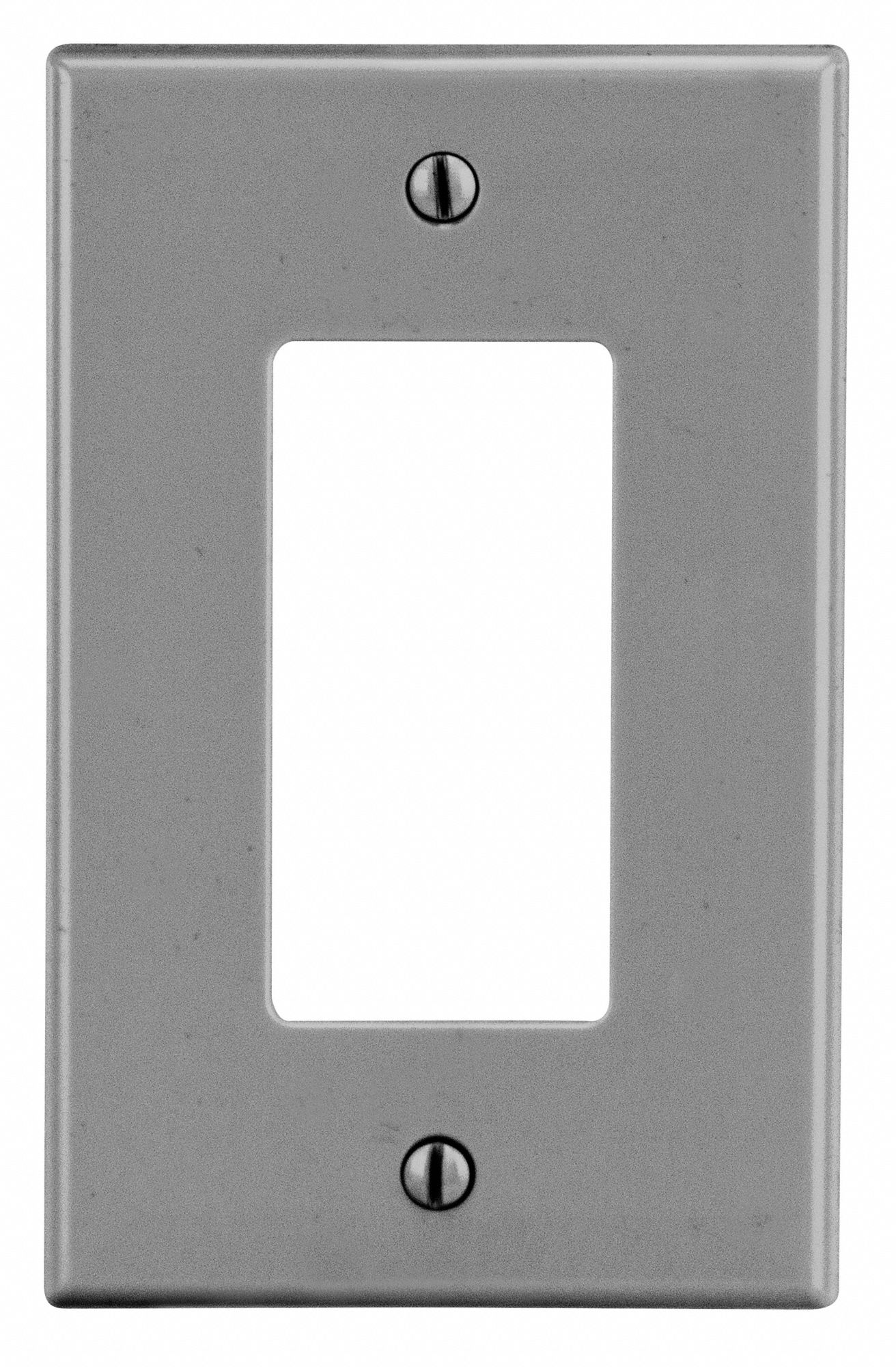 ROCKER WALL PLATE,GRAPHITE,POLY