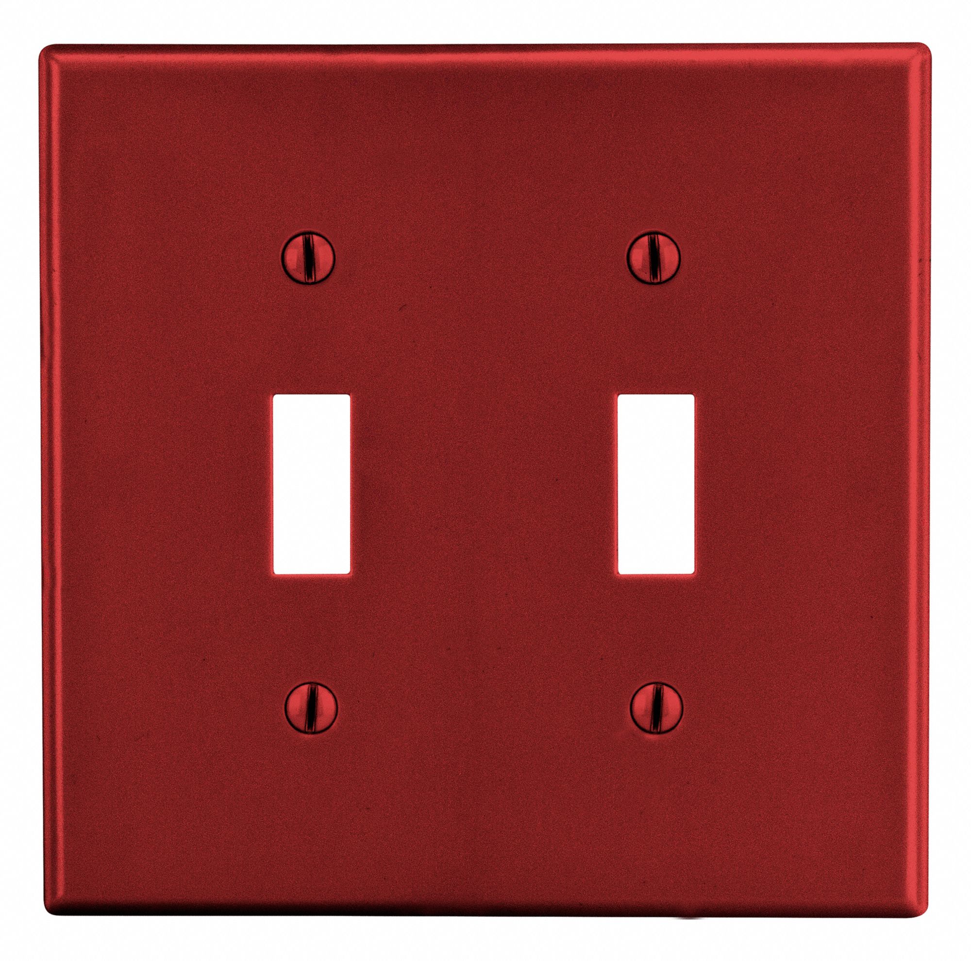 Toggle, Plastic, Toggle Switch Wall Plate 55KT16P2R Grainger