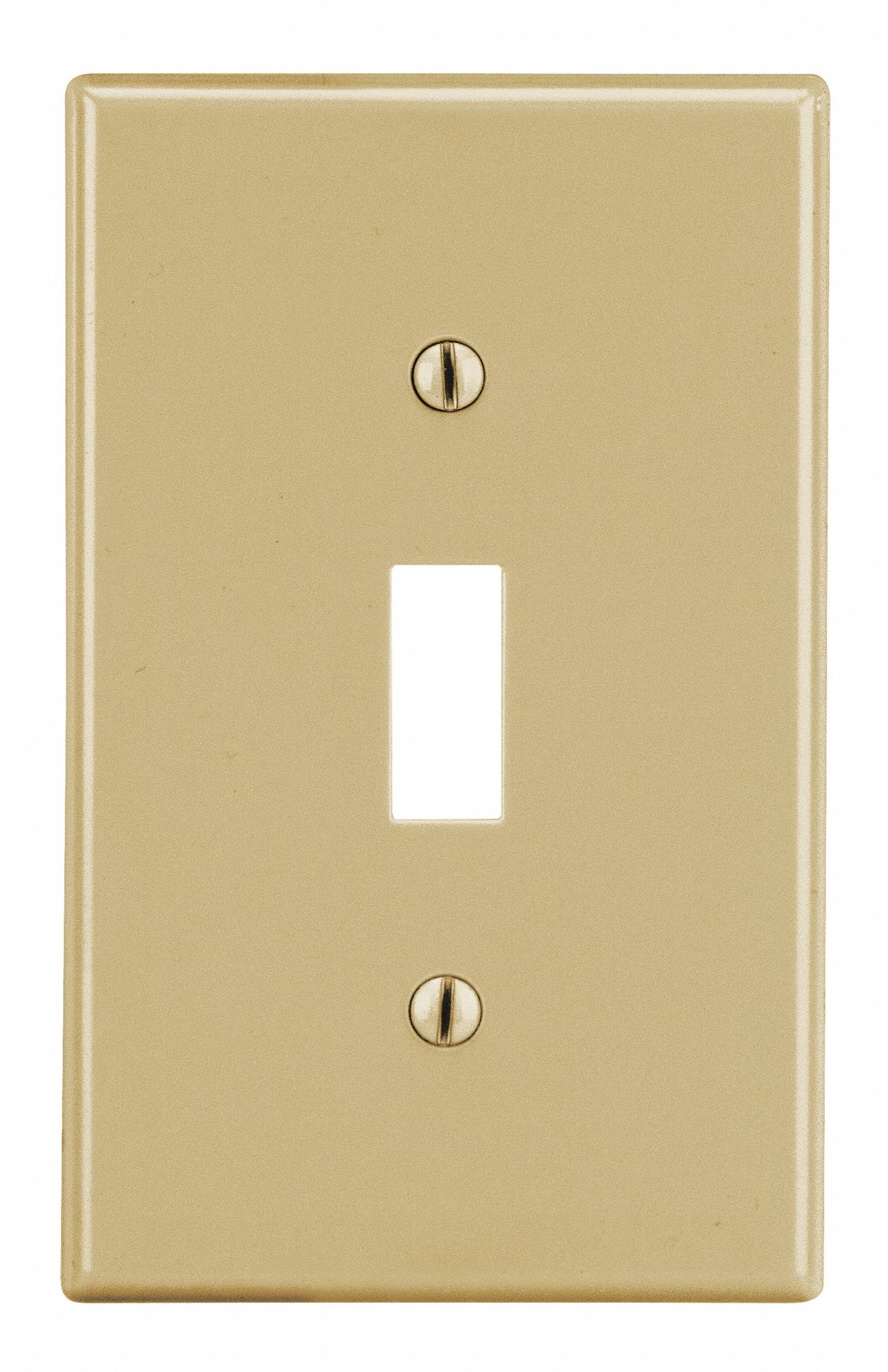 Toggle, Plastic, Toggle Switch Wall Plate - 55KR92|P1I - Grainger