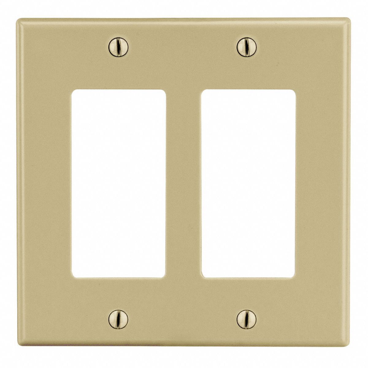 ROCKER WALL PLATE,IVORY,POLY