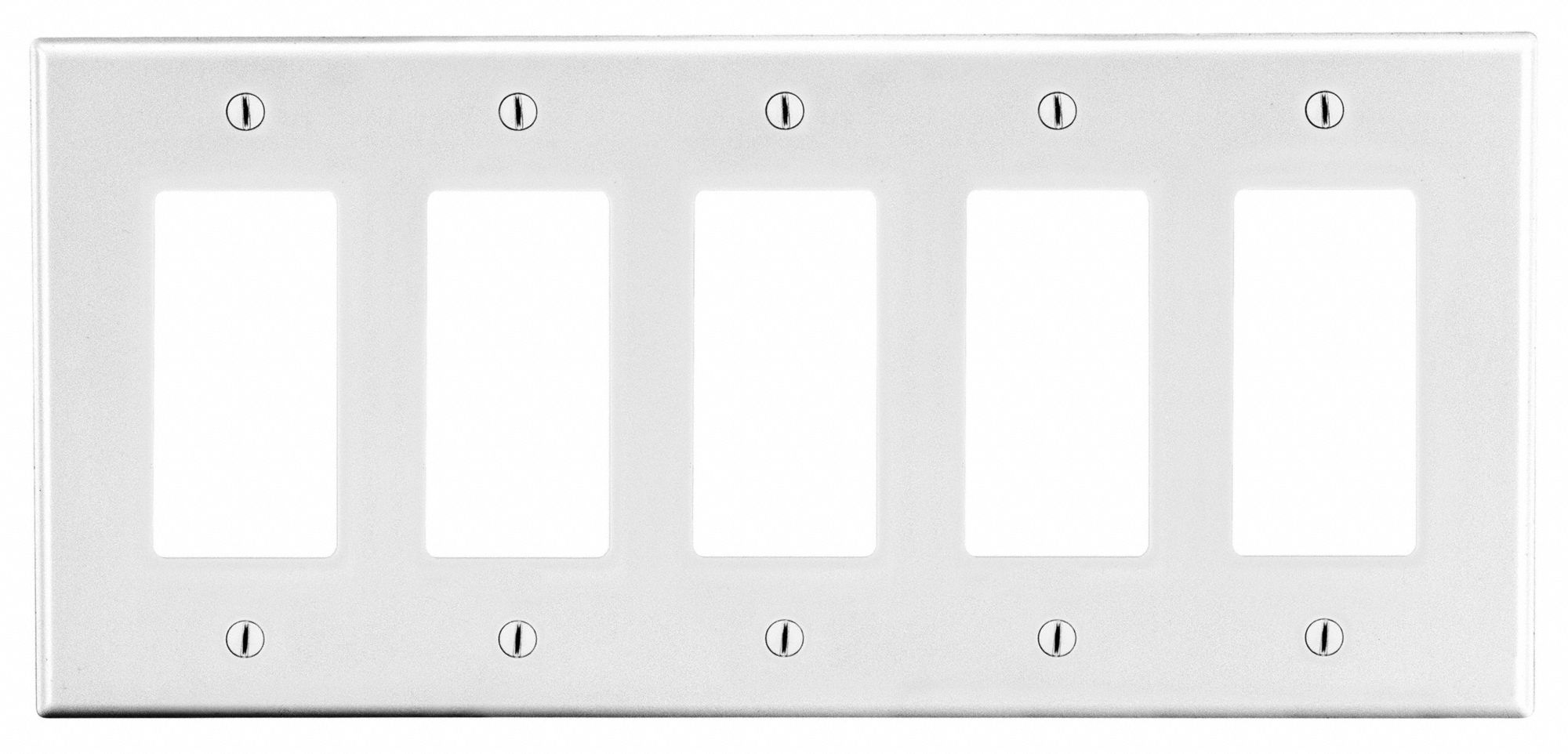 ROCKER WALL PLATE,WHITE,POLY