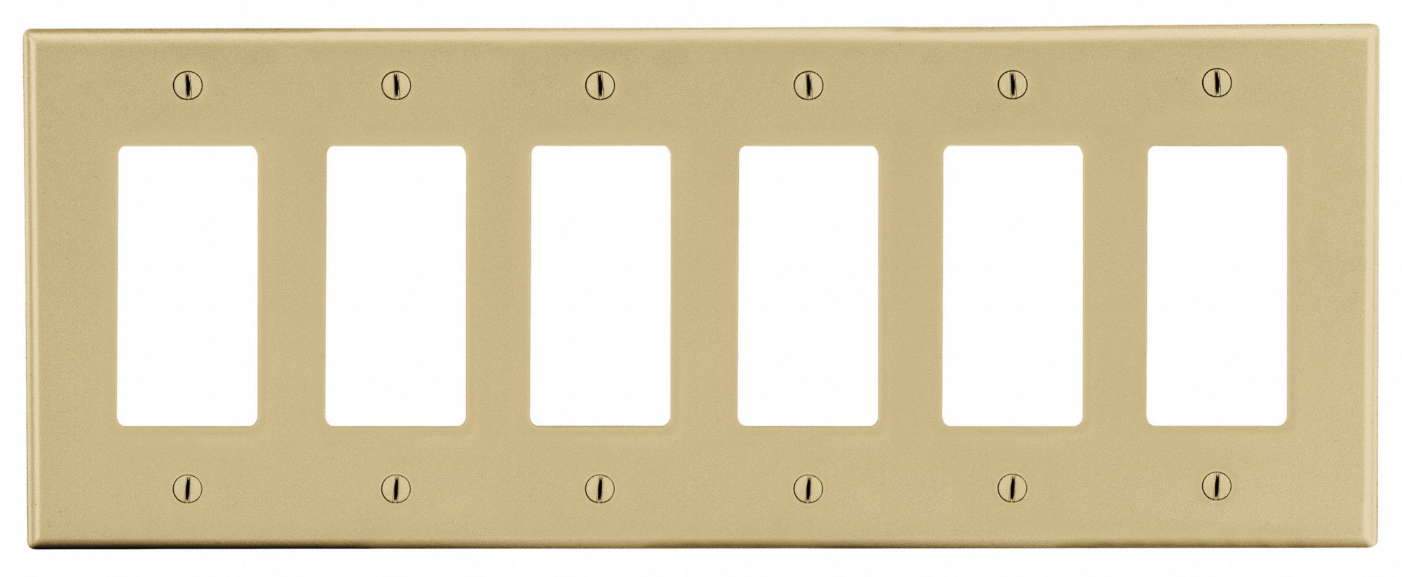 ROCKER WALL PLATE,IVORY,POLY
