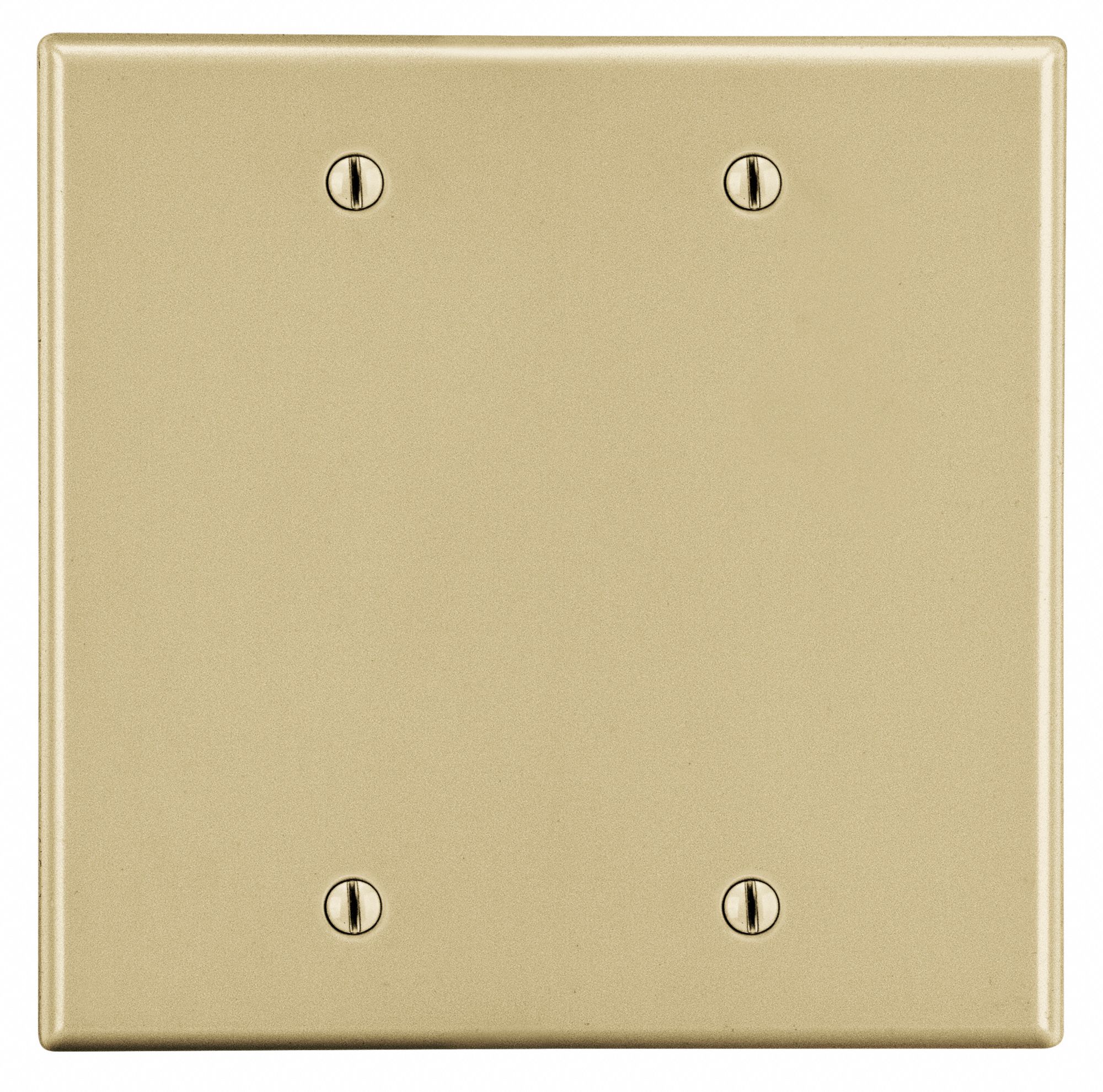Blank, Plastic, Blank Box Mount Wall Plate 55KT92P23I Grainger