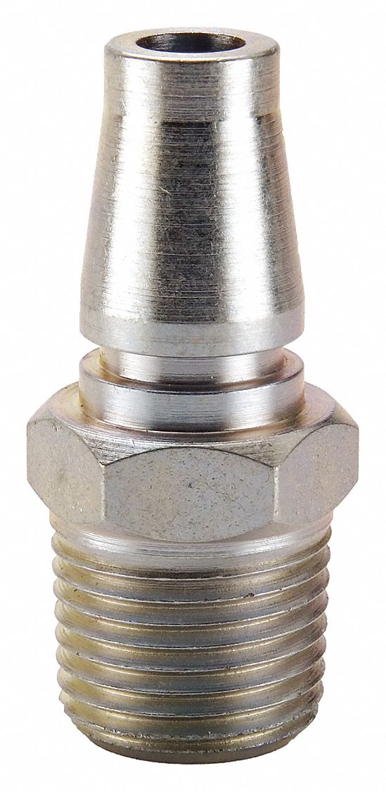 PARKER, 1/4 in Body Size, Plug, Quick Connect Hose Coupling