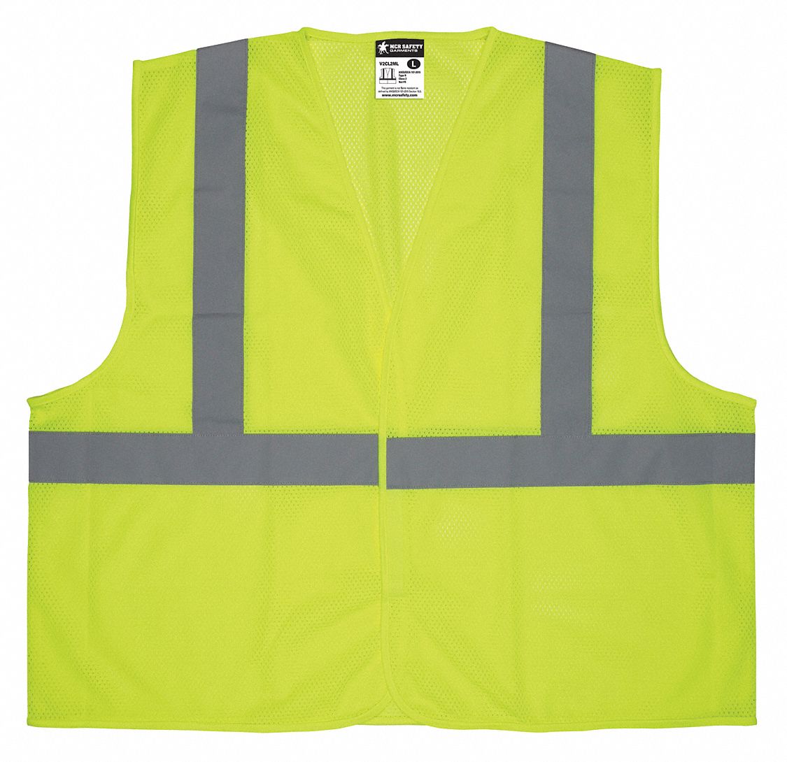High Visibility Vest, 2XL Size, Unisex