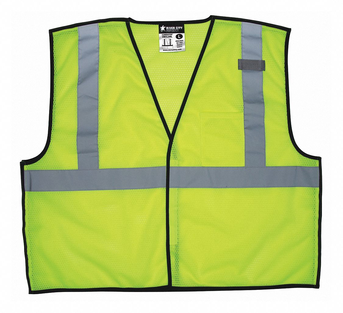High Visibility Vest, 3XL Size, Unisex