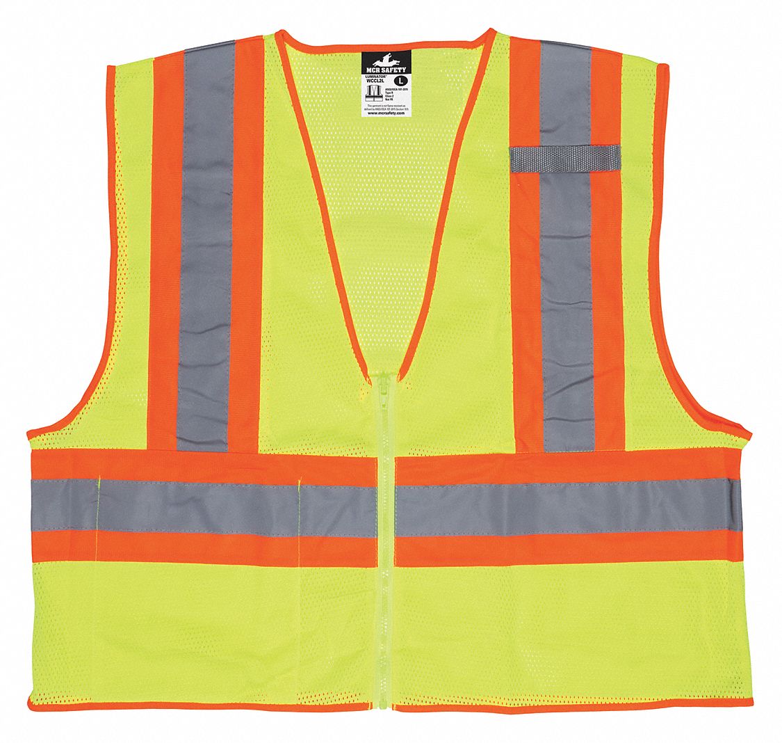 High Visibility Vest, 2XL Size, Unisex