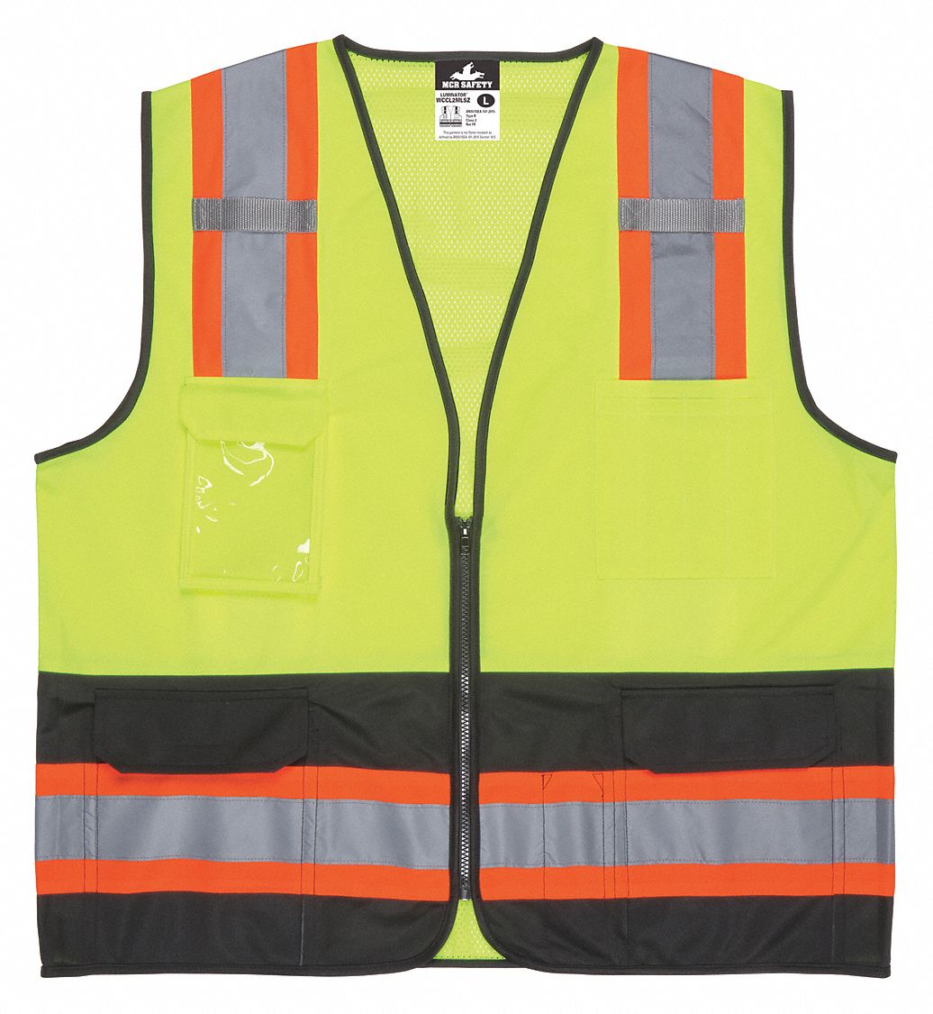 High Visibility Vest, 2XL Size, Unisex