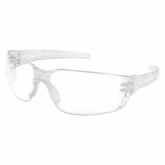 Mcr Safety Safety Glass Anti Fog Anti Scratch No Foam Lining Traditional Frame Frameless