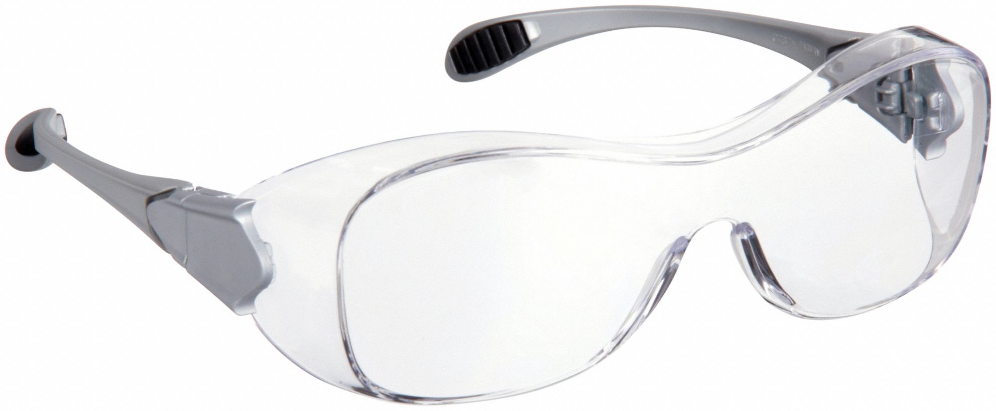 LUNETTES SÉCURITÉ LAW S/ PRESCRIPTION, ANTI-BUÉE / PROTECTION UV, ARGENT, PC