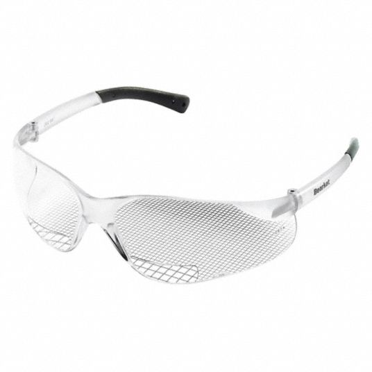 MCR SAFETY Bifocal Safety Reading Glasses 55KY79BKH25 Grainger