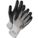 GLOVES, ANSI CUT LVL A7/PUNCTURE LVL 3/ABRASION LVL 3, 9/LG, 10 1/2 IN L, GREY, NITRILE/PUR, PR