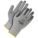 CUT-RESISTANT GLOVES, 18 GA, CUT LEV 4, SZ 8, POLYURETHANE PALM, PR