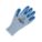 COATED GLOVES, S (7), ROUGH, FOAM LATEX, DIPPED PALM, COTTON, FULL FINGER, KNIT CUFF