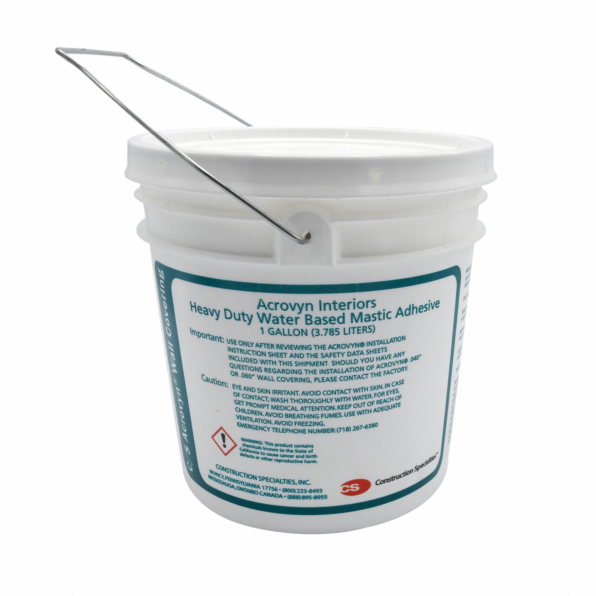 ACROVYN, White, Interiors Heavy Duty Water Based Mastic Adhesive