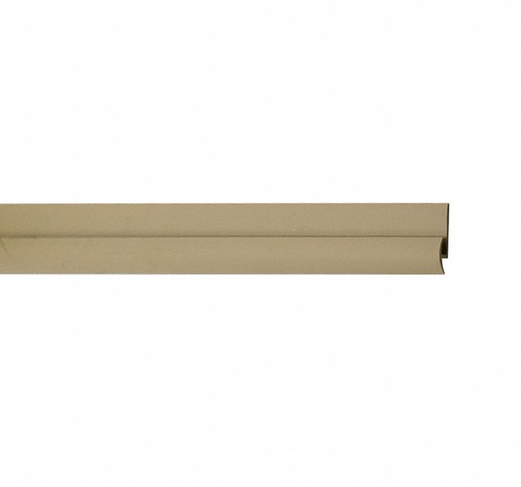 Joint Cover: PETG, Joint, 10 ft Panel Size, Beige, 0.04 in Thick, 10 ft Overall Lg
