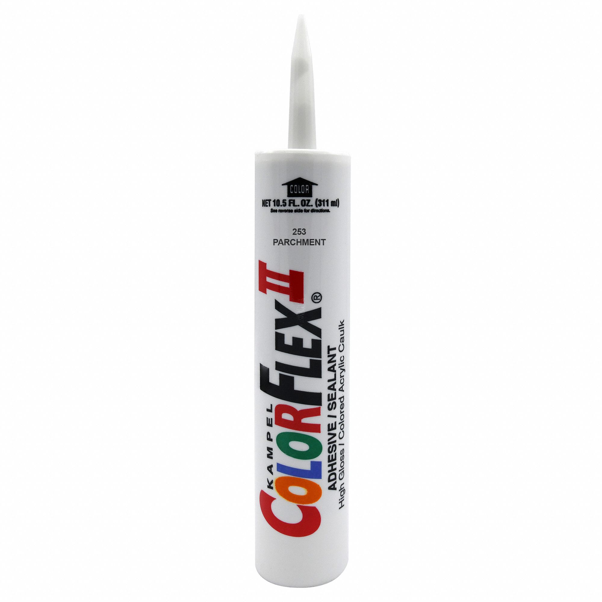 Color Match Caulk: Parchment, 10.5 fl oz Size, Water Soluble