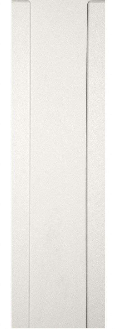 Corner Guard: Corner Guard Cover, PETG, Mission White, 2 in Leg Wd, 10 ft Overall Ht