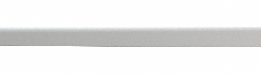Corner Guard: Corner Guard Cover, PETG, White, 2 in Leg Wd, 10 ft Overall Ht, For 90° Angle