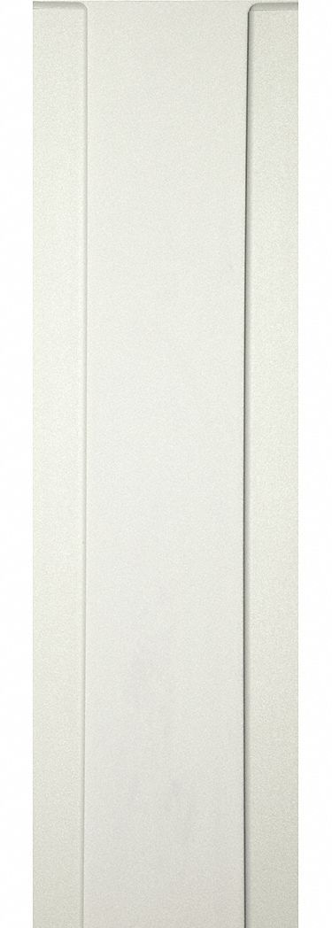 Corner Guard: Corner Guard Cover, PETG, Eggshell, 2 in Leg Wd, 10 ft Overall Ht