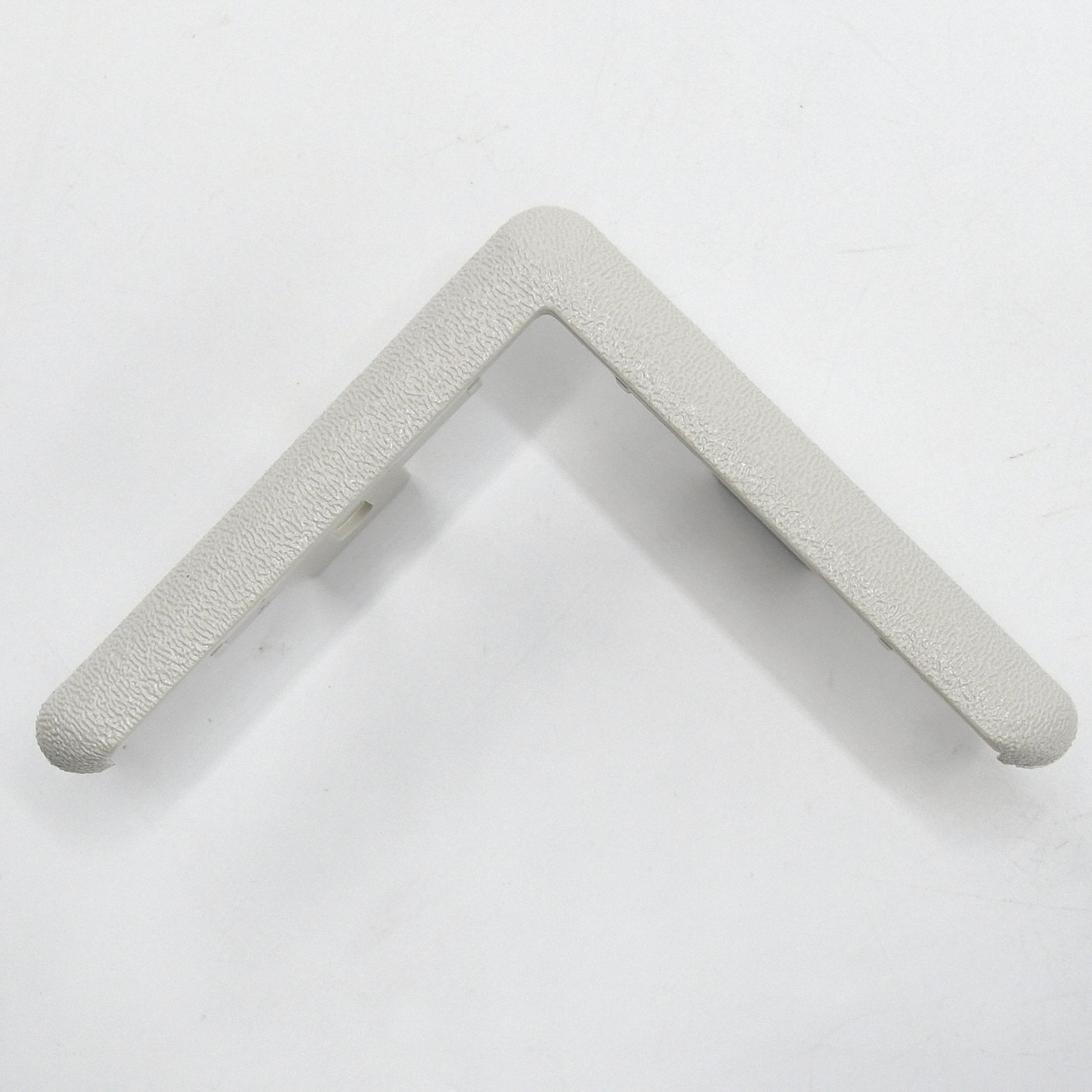 End Cap: End Cap, PETG, Driftwood, 3 in Leg Wd, 1/4 in Overall Ht, For 135° Angle