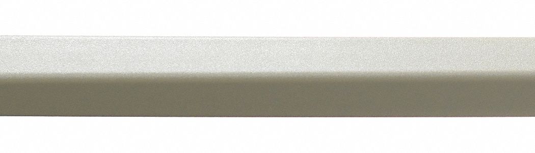 Corner Guard: Corner Guard Cover, PETG, Beige, 2 in Leg Wd, 10 ft Overall Ht, For 90° Angle