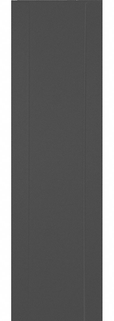 Corner Guard: Corner Guard Cover, PETG, Black, 2 in Leg Wd, 10 ft Overall Ht, For 180° Angle