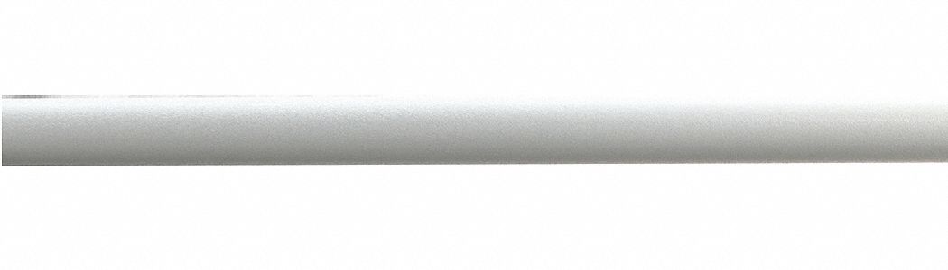 Handrail: PETG, Eggshell, Round, 1 1/2 Inch, 4 1/2 in Mounted Ht