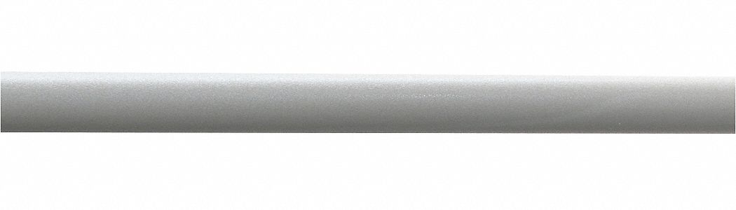 Handrail: PETG, Oyster Gray, Round, 1 1/2 Inch, 4 1/2 in Mounted Ht