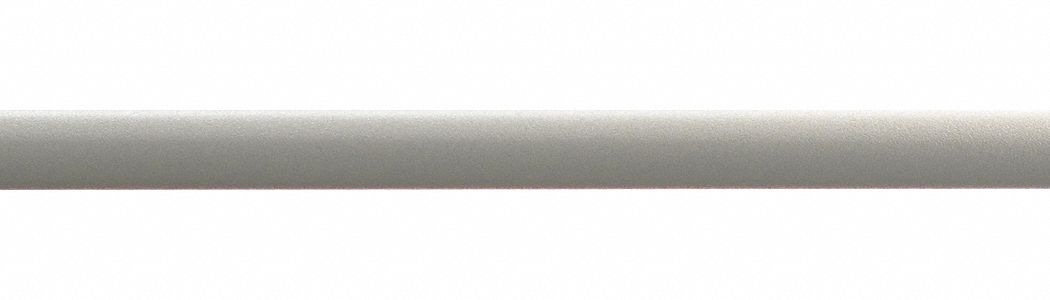 Handrail: PETG, Oyster Gray, Oval, 1 1/2 Inch, 3 9/16 in Mounted Ht