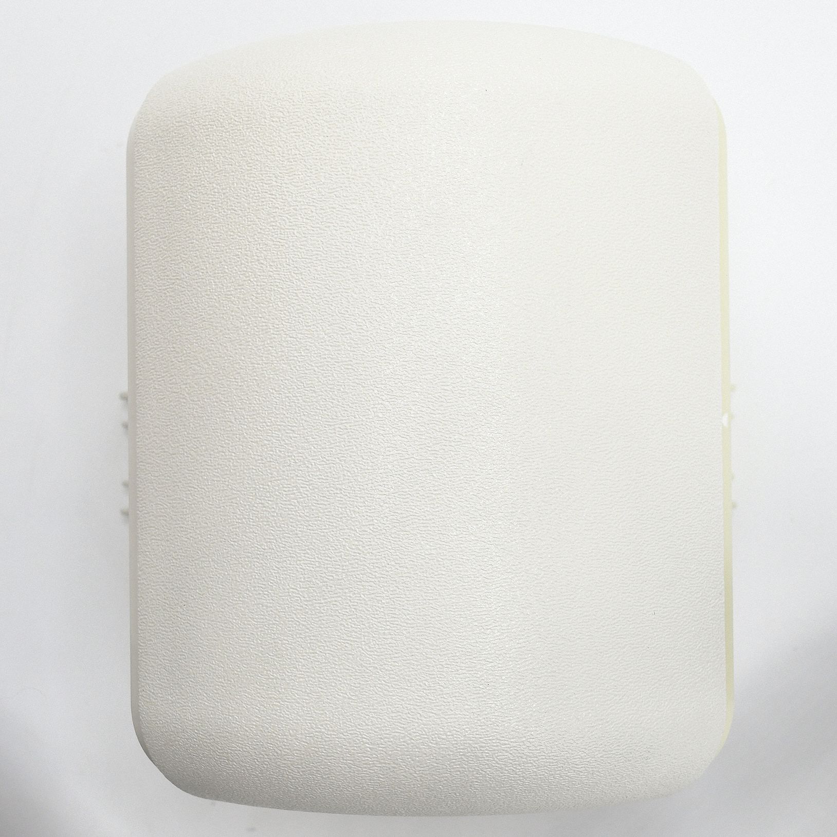 Handrail Corner: PETG, Mission White, Not Ligature Resistant, Outside, HRB-4C