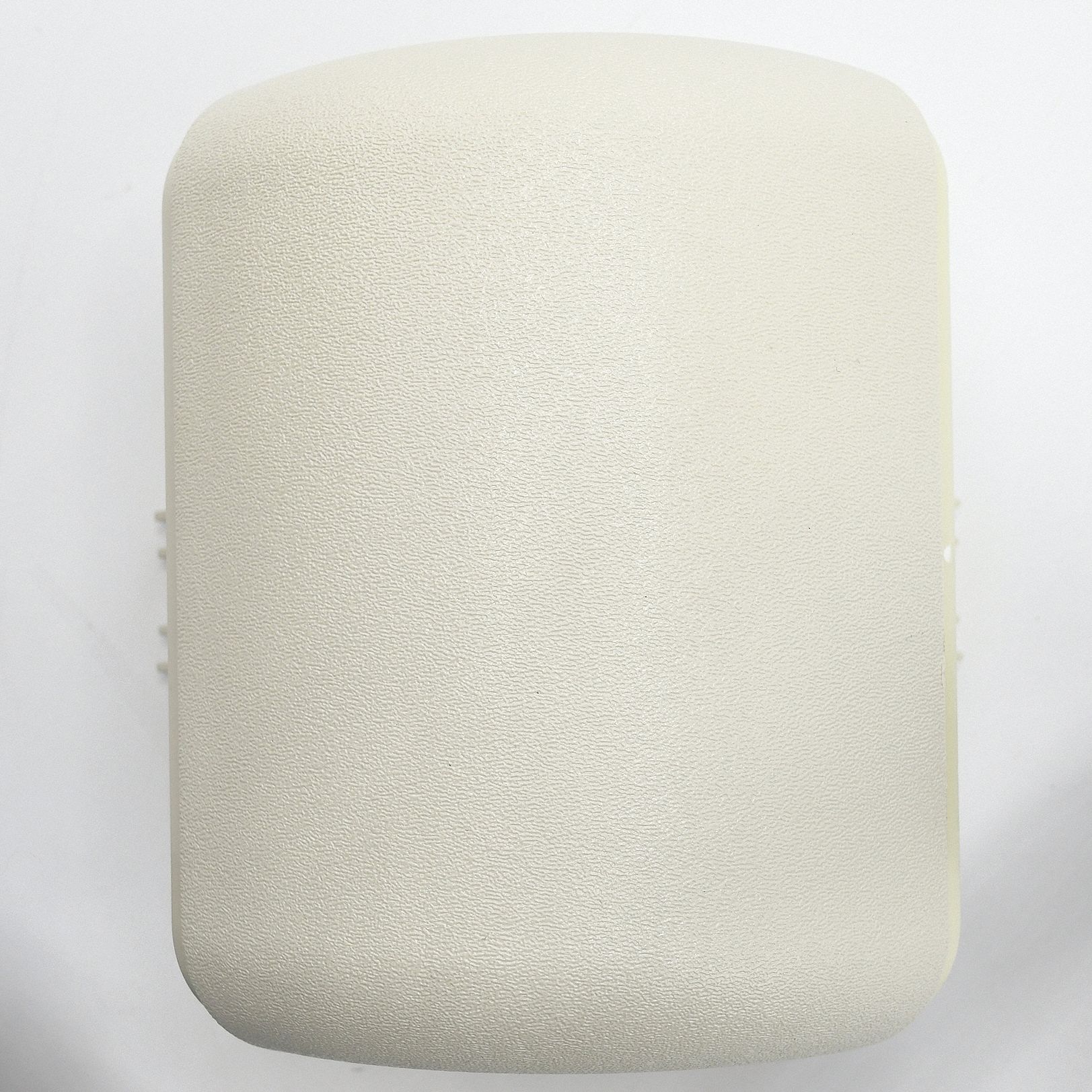 Handrail Corner: PETG, Eggshell, Not Ligature Resistant, Outside, HRB-4C, 3 in Overall Lg