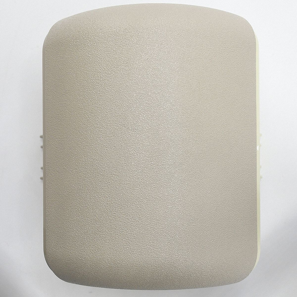 Handrail Corner: PETG, Oyster Gray, Not Ligature Resistant, Outside, HRB-4C, 3 in Overall Lg