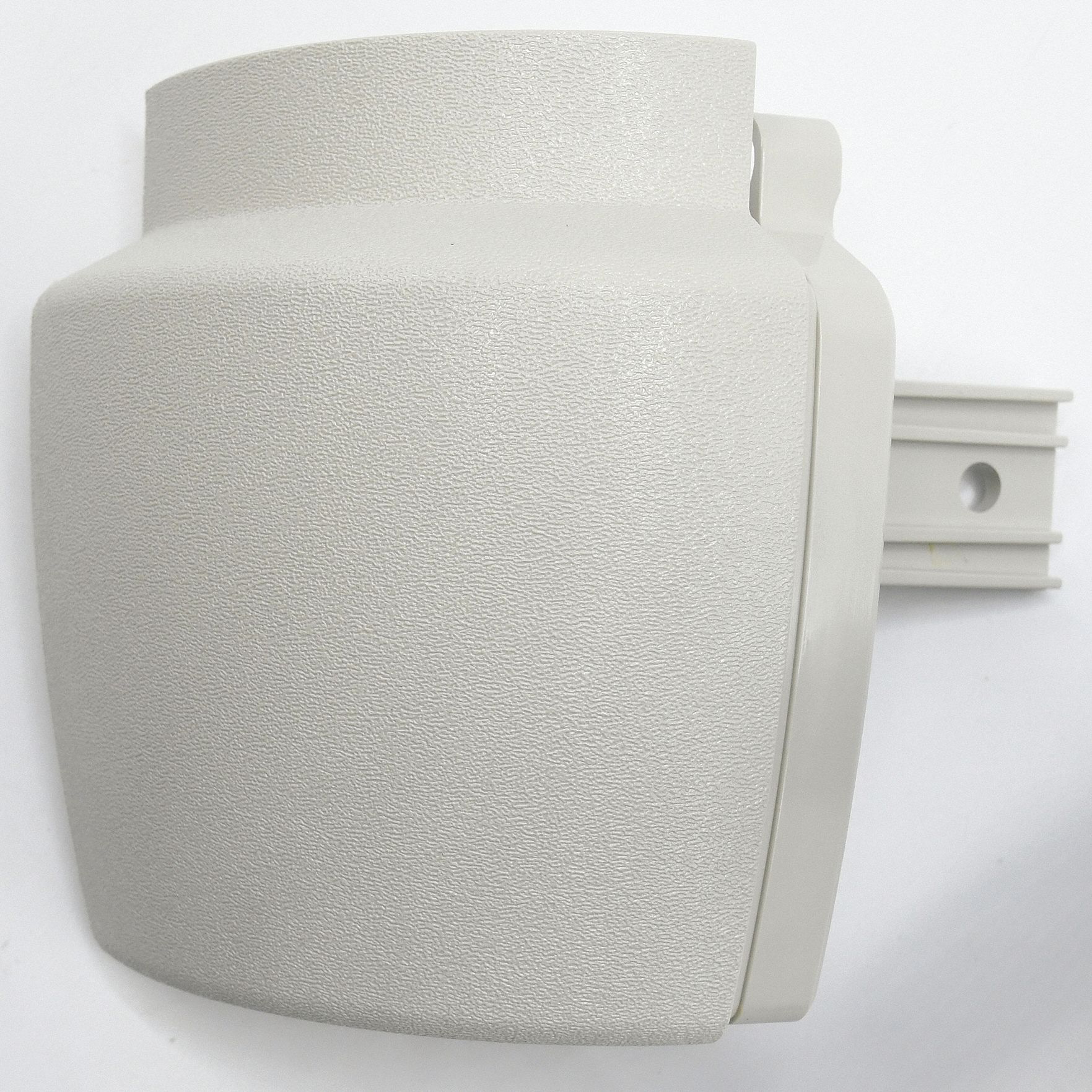 Handrail Return: PETG, Driftwood, Not Ligature Resistant, HRB-20, 3 in Overall Lg