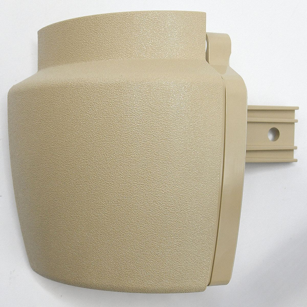 Handrail Return: PETG, Beige, Not Ligature Resistant, HRB-20, 3 in Overall Lg