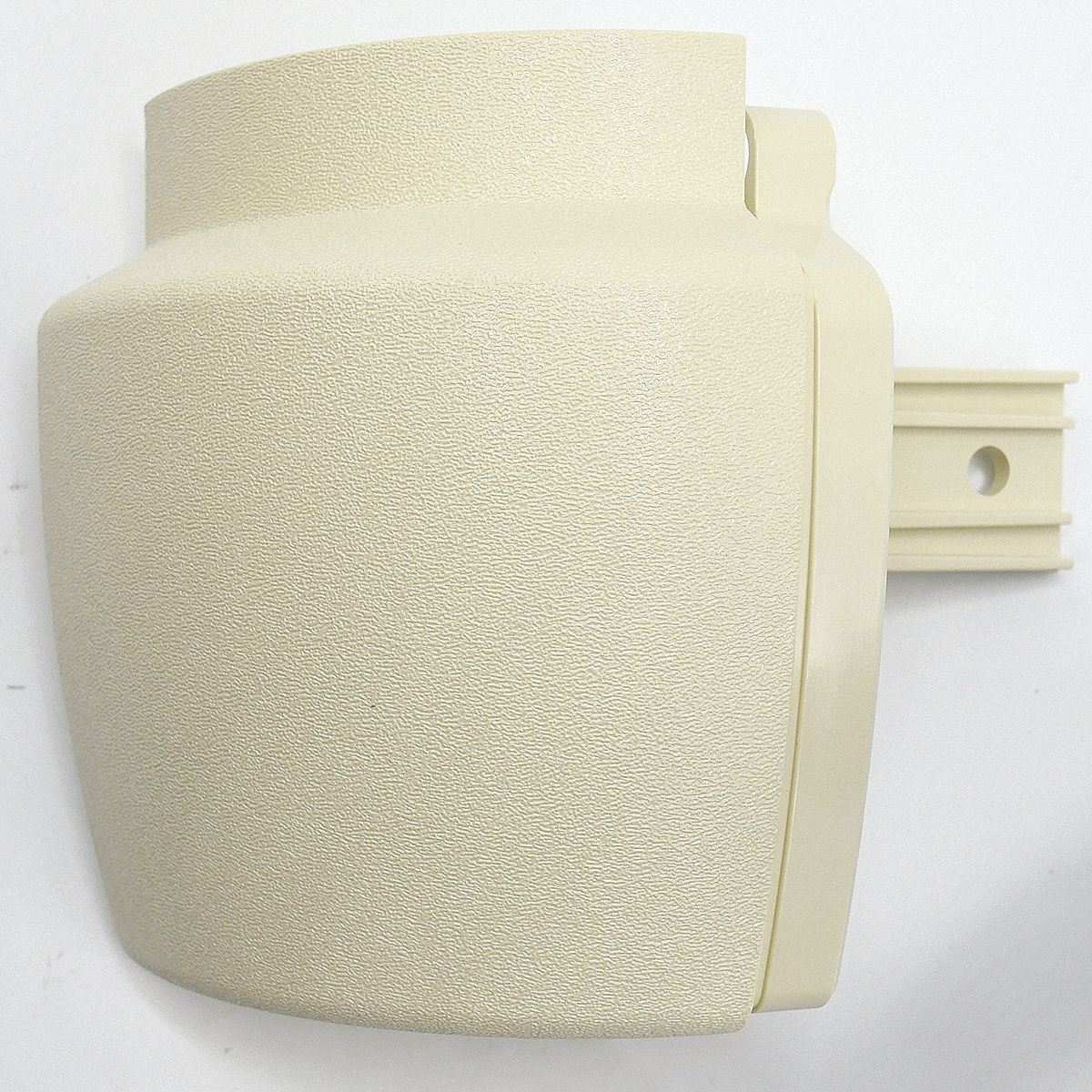 Handrail Return: PETG, Almond, Not Ligature Resistant, HRB-20, 3 in Overall Lg