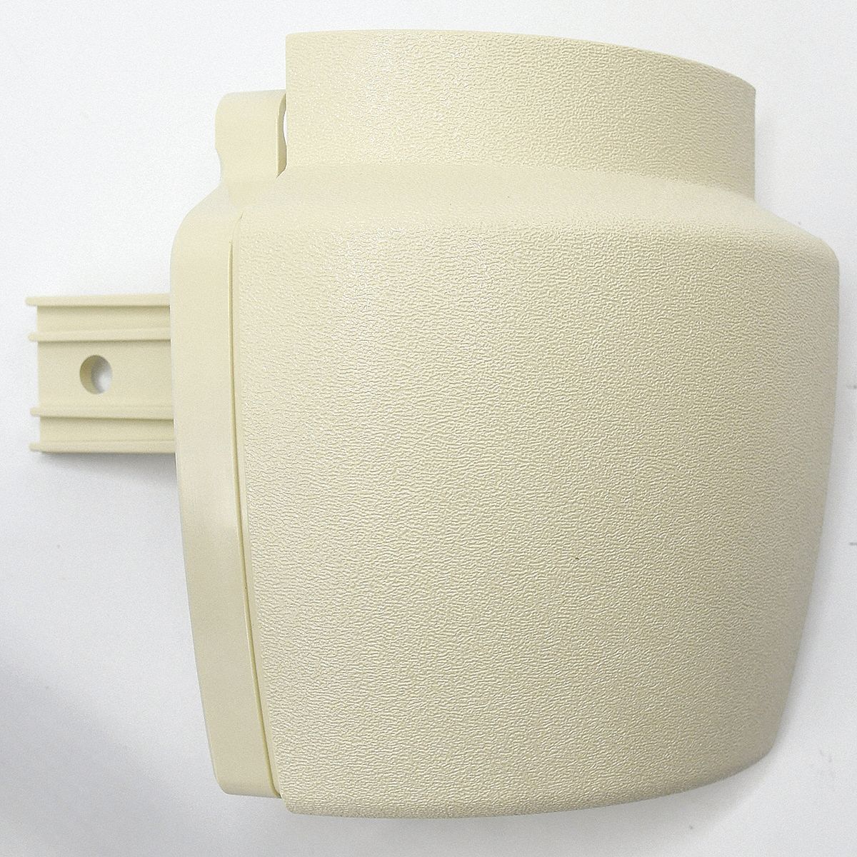 Handrail Return: PETG, Almond, Not Ligature Resistant, HRB-20, 3 in Overall Lg