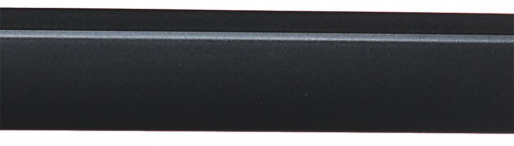 Handrail: Black, Not Ligature Resistant, HRB-20, 20 ft Overall Lg