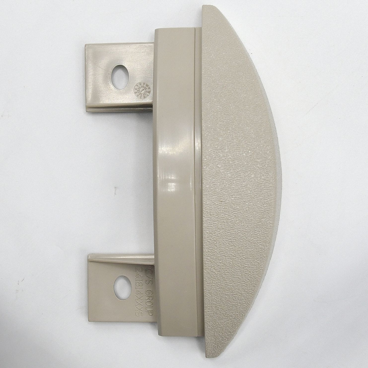 End Cap: SCR-50, PETG, Oyster Gray, 5 in Overall Ht, 1 1/16 in Overall Lg